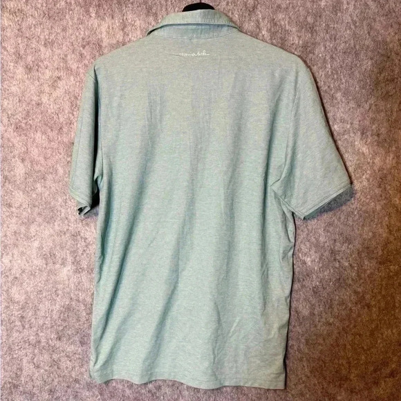 Travis Mathew Green Basic Golf Polo Medium - Picture 3 of 5